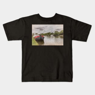 On The Thames Above Henley Kids T-Shirt